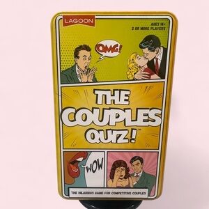 The Couples Quiz Game - Vibrant Yellow - New